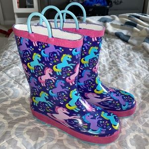 Girls rain boots